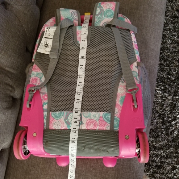 MOONSLIDER ROLLING BACKPACK SRB-19 BLUE RASPBERRY - Picture 8 of 11